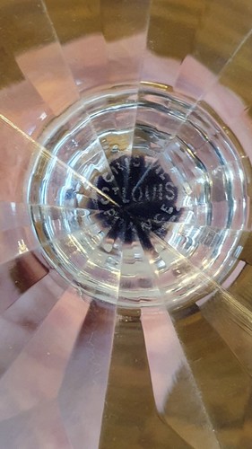 SAINT LOUIS CRISTAL ROEMER MODÈLE PROVENCE* 6 *GRANDS VERRES À VIN 19,7 cm 1950 - Imagen 12 de 24