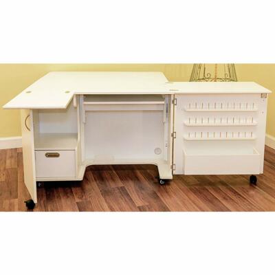 Kangaroo Wallaby Ii Sewing Machine Cabinet White Ash 650873841103