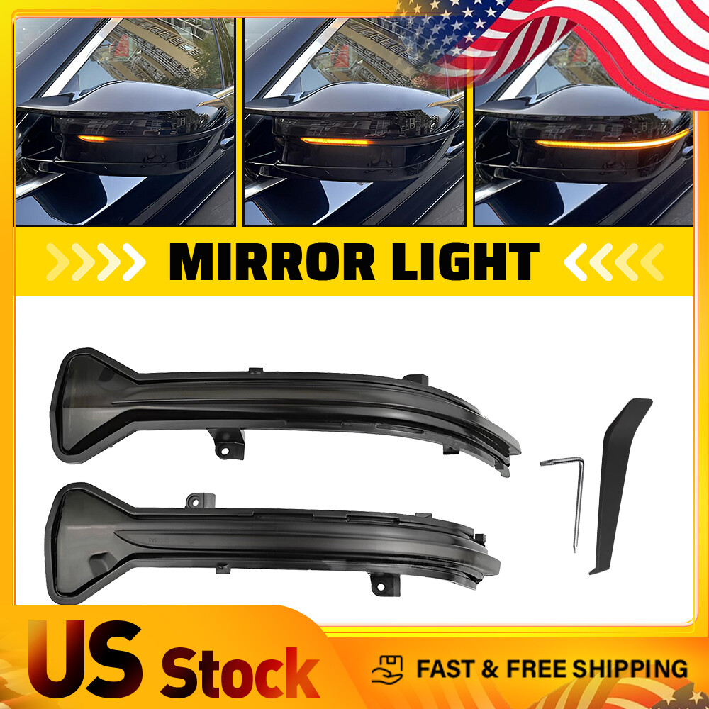 Dynamic LED Lamp Mirror Turn Signal Light For BMW 3 Series G20 G28 2016-2023