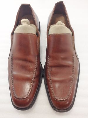Cole Haan 9 M Brown Leather Slip-On Loafers Shoes | eBay display picture 1