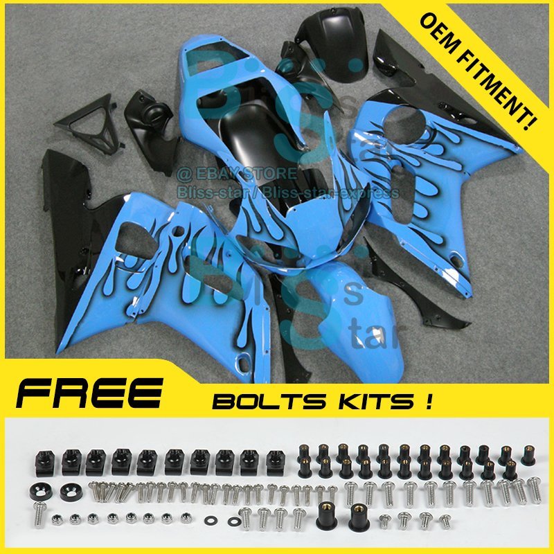 Fairings Bodywork Bolts Screws Set For Yamaha YZFR6 YZF-R6 1998-2002 15 J2 item image