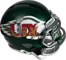 Philadelphia Eagles Super Bowl Custom Mini Helmet - Alternate Green