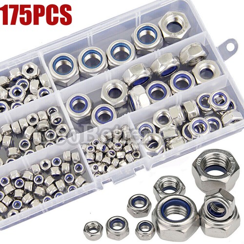 10pcs M2 M3 M2.5 M4 M5 M6 Anodizzato Multicolore Colorato In Lega Di Alluminio Dado Di Bloccaggio In Nylon (Color : Black_M2 - Foto 8