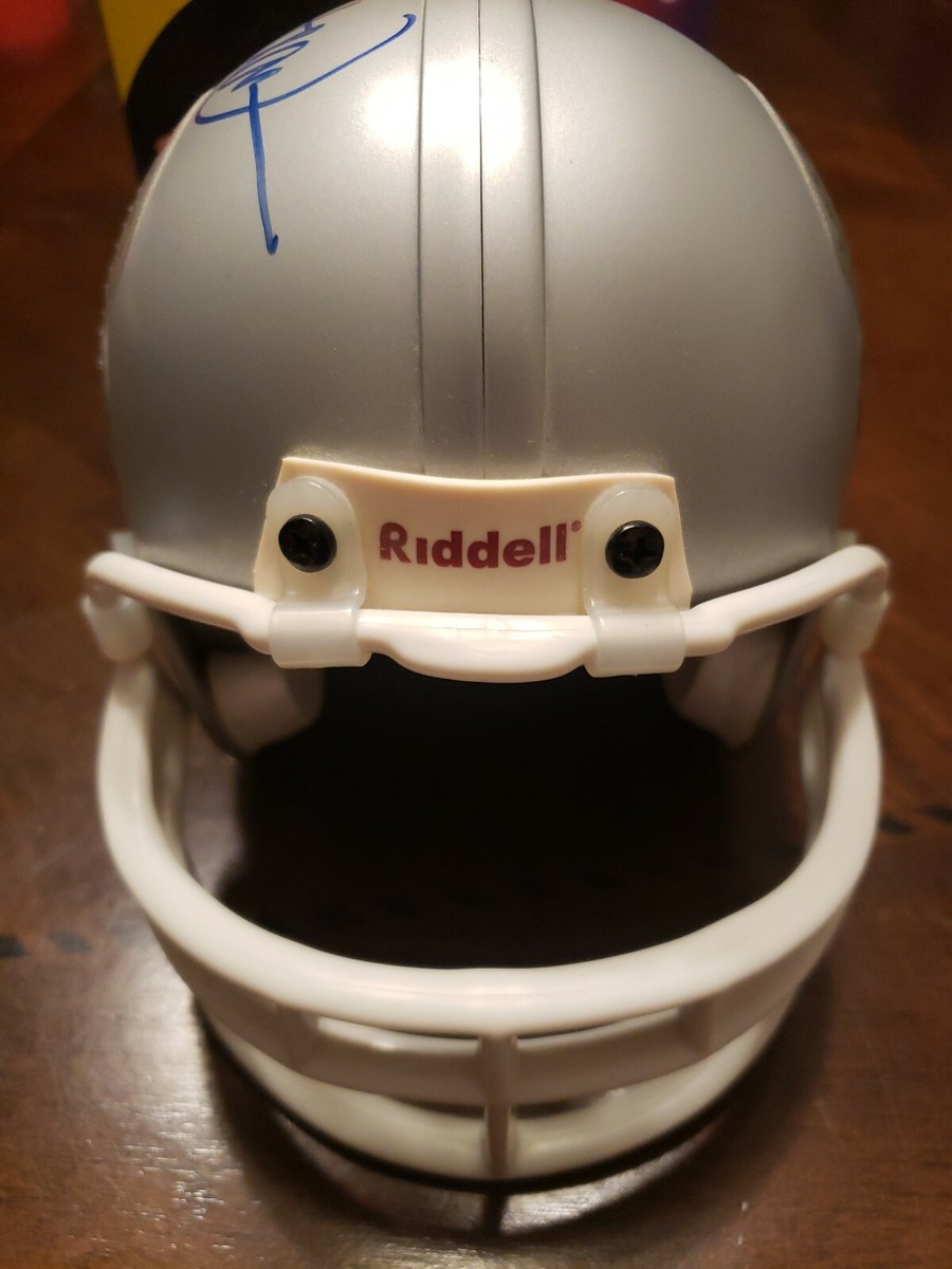 Kurt Warner Signed Super Bowl XXXIV Fiber Optic Mini Helmet