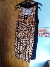 Very 2 Pack Pocket Mini Dresses Size UK 16