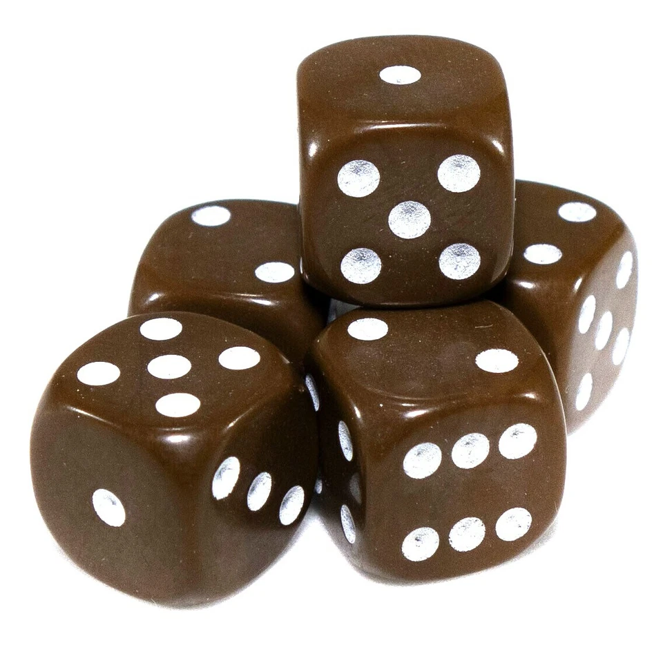 12mm Spot Dice (Select Colour) * D6 40k AOS Wargame Educational Maths Board Game