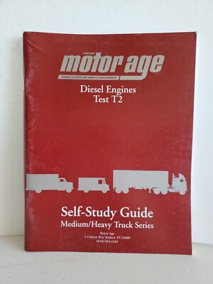 Chiltons Motor Age Diesel Engines Test T2 Self Study Guide Medium/Heavy Truck