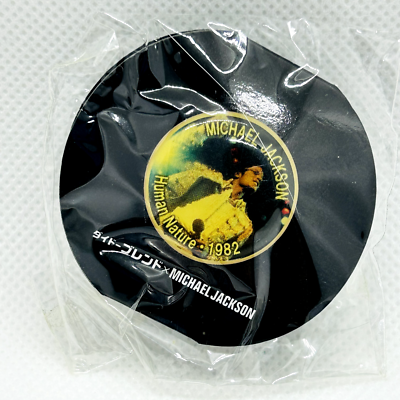 ダイドーブレンド マイケルジャクソン ピンバッジ Human Nature DyDo Blend x Michael Jackson pin badge Human Nature 1982 | eBay