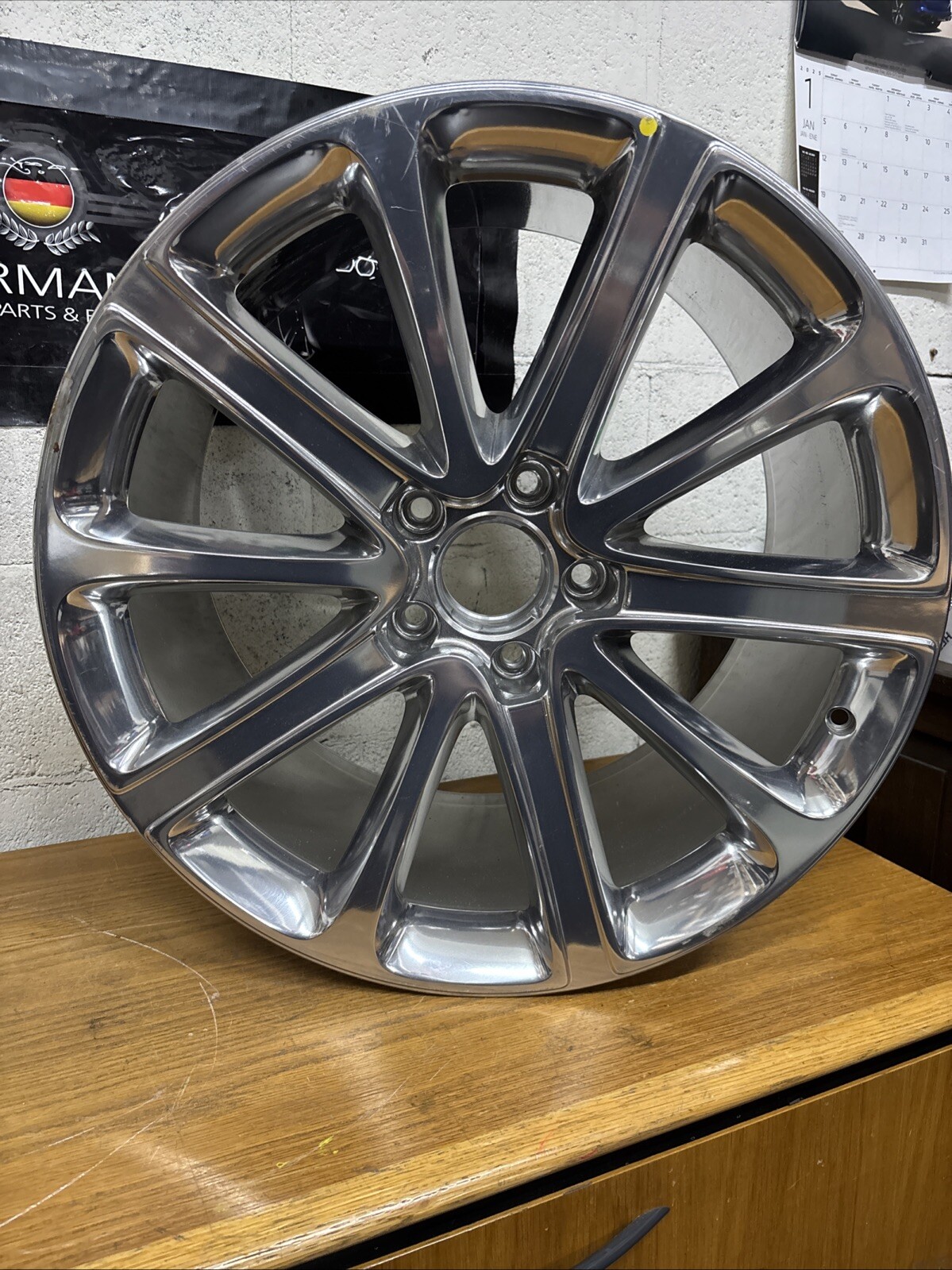 21 Inch Summer Wheel Bentley Continental GT 3SA601025L 3SA601025J #2304