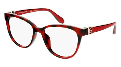 Carolina Herrera VHN631 09AT Red Tortoise Plastic Eyeglasses  display picture 1