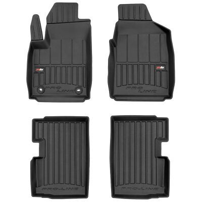 FROGUM ProLine 3D Tapis De Sol Voiture Exclusifs Pour Ford Ka II 2008-2016| Matériau TPE Durable | Les Bords Les Plus Hauts