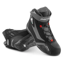 motorcycle boots | Forma GENESIS black gray urban city street riding shoe ride