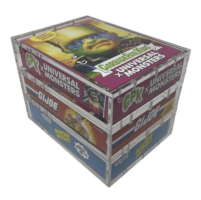 Acrylic Display Case Magnetic FITS Final Fantasy Collector Booster Box  Magic MTG