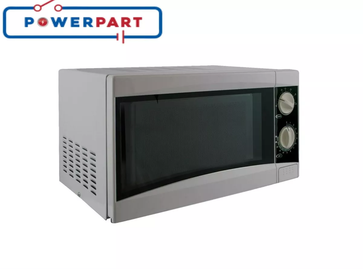 PLS Low Wattage Microwave Oven 17L Silver Caravan Motorhome Camper ET1760