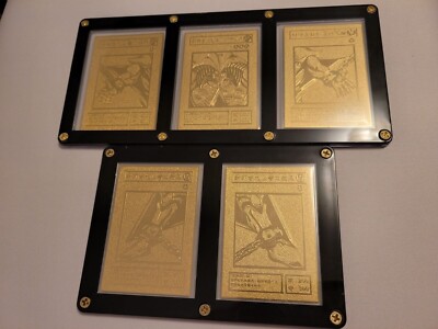 Exodia The Forbidden One YuGiOh Custom Made Metal Cards With Display For Wall | eBay Exodia The Forbidden One YuGiOh Custom Made Metal Cards With Display For Wall | eBay