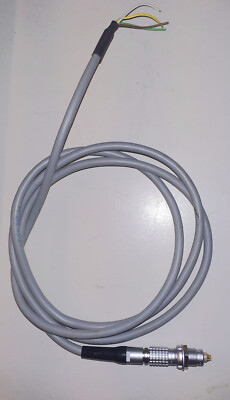 LEMO Stecker und Buchse ECG.0B und FGG.0B B-Series 4 pol. mit ca 1m 4pol.Kabel