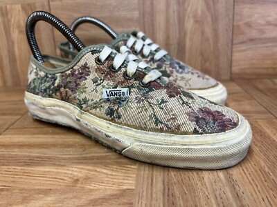 RARE❤️ Sz VANS Made in USA Authentic Textile Floral