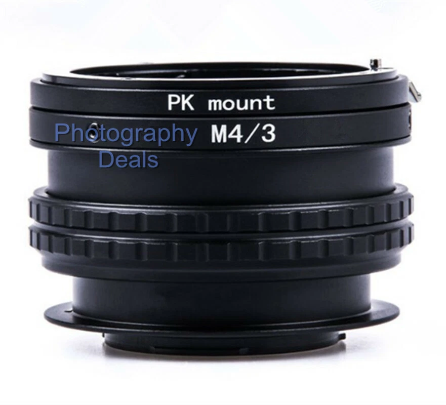 25-40mm Adjustable Focus Helicoid Macro Tube for Pentax PK Lens to Micro 4/3 Cam - Image 4 of 4
