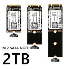 Kingchuxing M.2 2242 2260 2280 NGFF 512GB - 2TB Internal Solid State Drives SATA