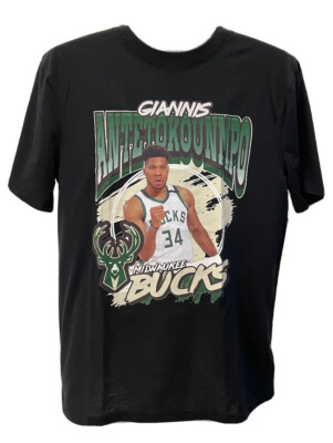 NBA Milwaukee Bucks Giannis Antetokounmpo T-Shirt