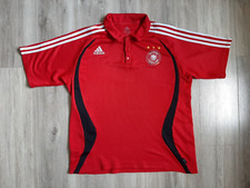 Germany Football Shirt Polo Adidas Soccer Training Jersey 2005/2006 Vintage XL