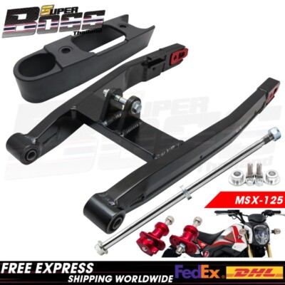 INFINITY Aluminium Swing Arm For MSX-125, MSX-SF, GROM-125 Black