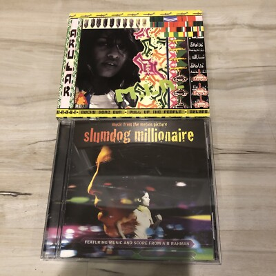 #ad #ad M.I.A. 2 CD LOT Arular amp; Slum Dog Millionaire Soundtrack VG Hip Hop $16.00