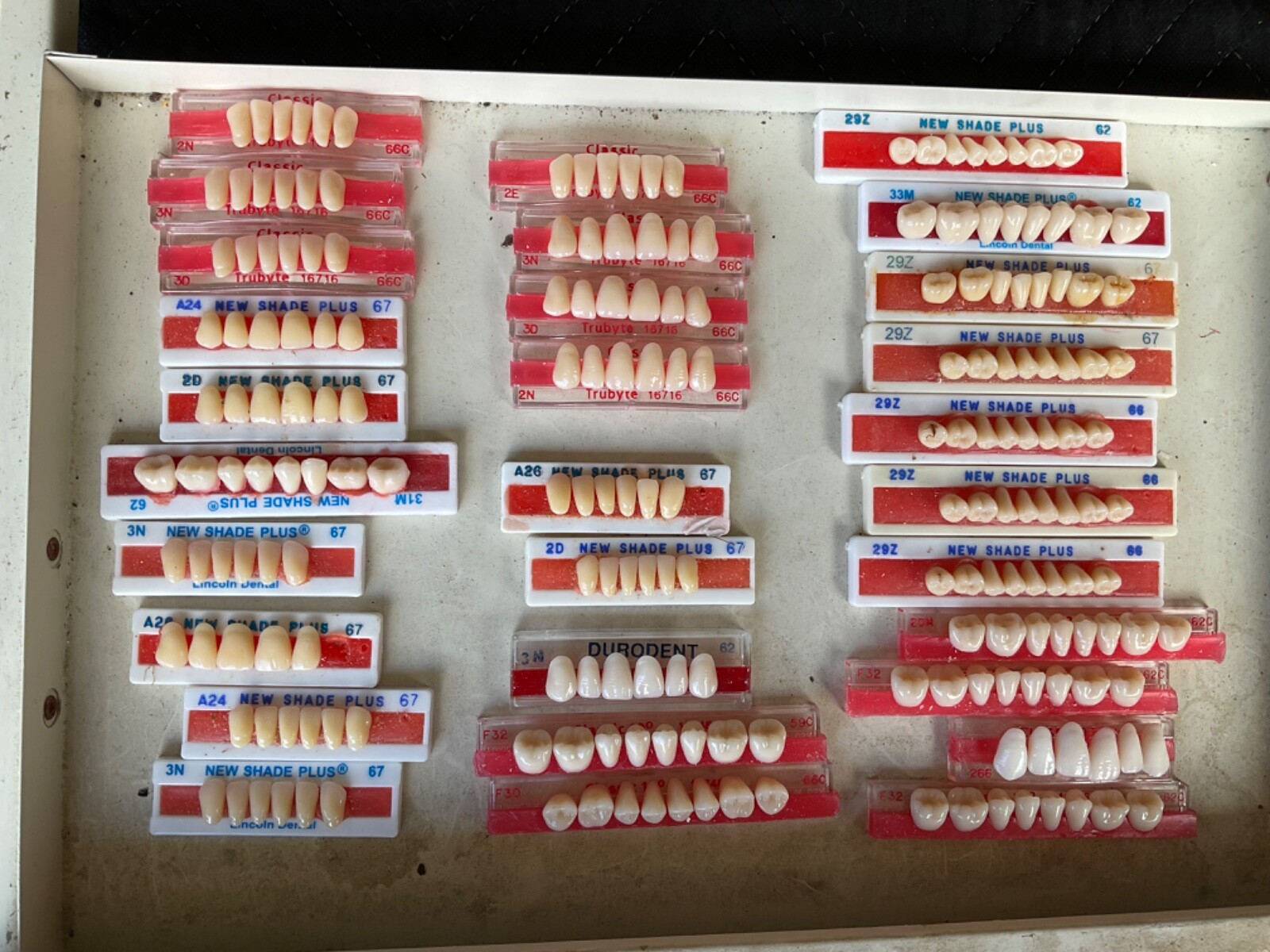 DENTAL ACRYLIC TEETH FOR DENTURES AND PARTIALS | eBay
