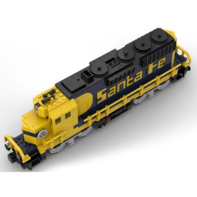Diesel Locomotive Train 860 teile für 14+ Jahre und älter MOC-78947