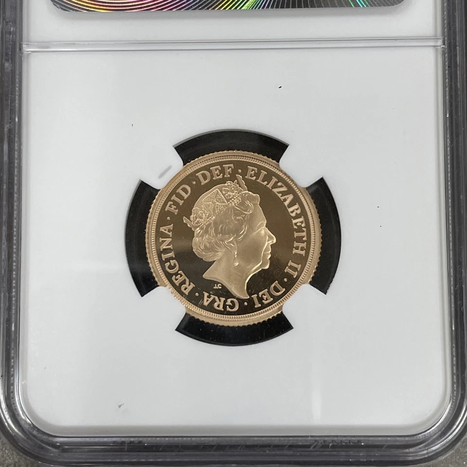 2018 Great Britain Sovereign One Of First 150 PF70 - Image 3 of 3