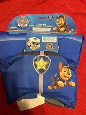 Paw Patrol Nickelodeon Chase Swim Trainer Life Jacket 33-55 lbs SwimWays Child