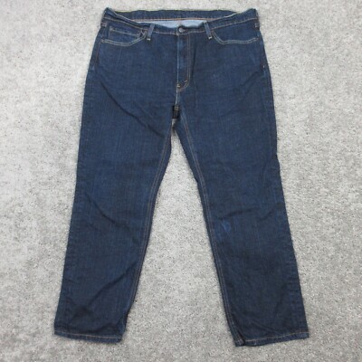 Levis Jeans Mens 39x28 (Tag 40x30) Blue 541 Athletic Tapered Denim Pants Zip Fly