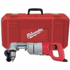 Milwaukee 3107-6 7 Amp 1/2" D-Handle Right Angle Drill Kit w/ Hard Case NIB