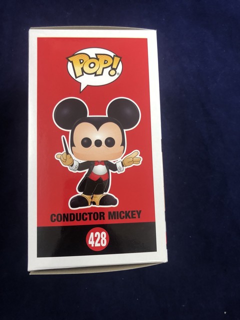Funko Pop! Disney Mickey's 90th Conductor Mickey in Hand 100% Seller | eBay
