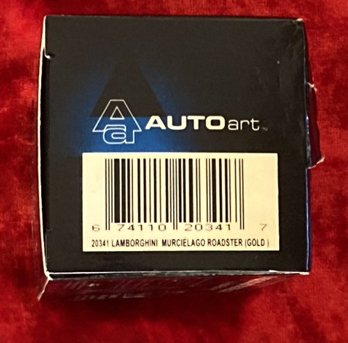 AUTOart 1/64 Lamborghini Murcielago Roadster Gold 1:64 NEW - Picture 8 of 9