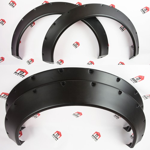 Juego universal de arco de rueda de guardabarros JDM 2,7" de ancho 70 mm nueva escuela - Imagen 4 de 10