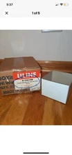 50 U-LINE 4 x 4 x 3" White Deluxe Gift Box Bottoms S-10619B Uline 10619 Crafts