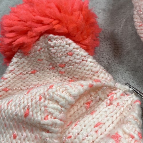BILLIEBLUSH size T2 Baby Toddler Hat & Scarf 2PC Matching Set Pink Knit NWT - Picture 8 of 13