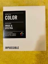 Rare Impossible Polaroid Instant Film: Spectra Edition-Color EXP 2015