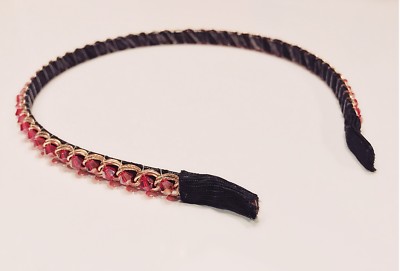 FASHION ACCESSORY - Red Ruby Crystal Rhinestone & Gold  display picture 3