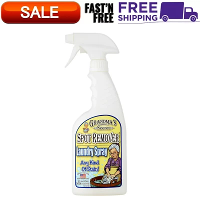 Grandma's Secret Spot Remover Laundry Spray, Any Kind of Stain, 16 Oz
