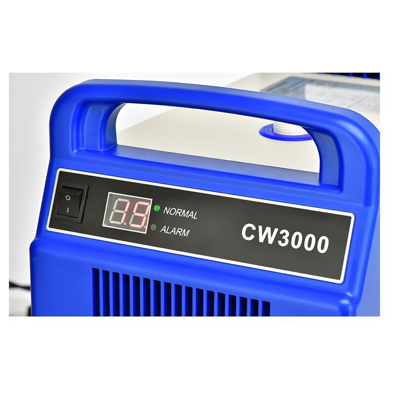 CW3000 Water Chiller Single Head 60w80w Laser Cooling Industrial