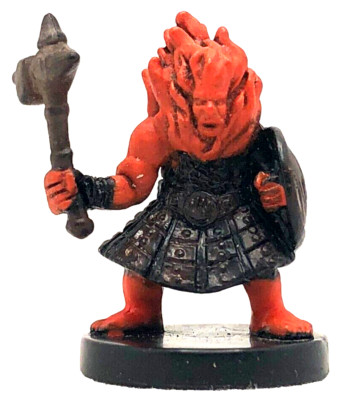 Azer Raider #32  Harbinger  D & D Mini