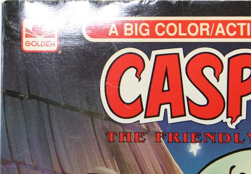 Vintage 1992 Golden #2977 Casper The Friendly Ghost Color Activity Book Set of 2 - Picture 15 of 21