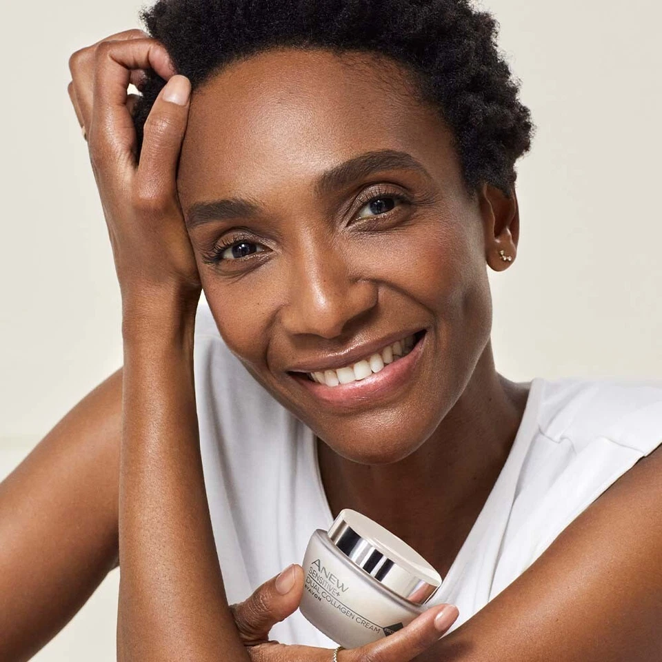 Avon Anew Sensitive+ Dual Collagen Cream with Protinol 1.7 fl oz / 50 ml - Image 4 of 4