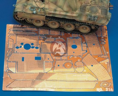 Royal Model 1/35 Zimmerit for Panther Ausf.A Early Type (for Dragon 6160) 314