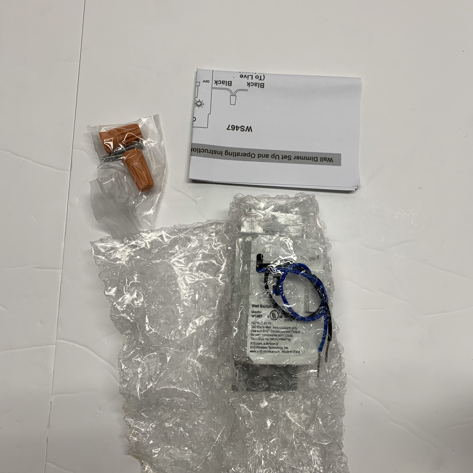 X10 Wall Switch Module WS467 Home Automation NEW eBay