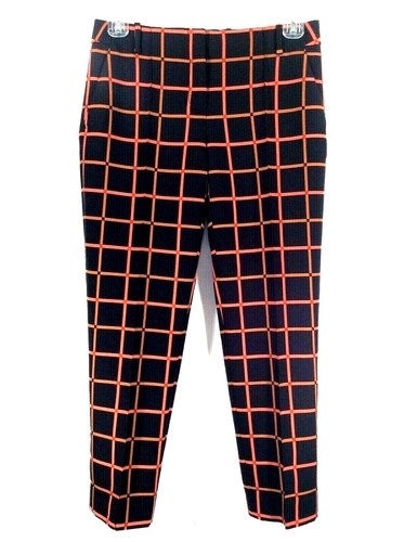 J.CREW Size 2 Pintucked pants in wool-silk windowpane 04369 $178