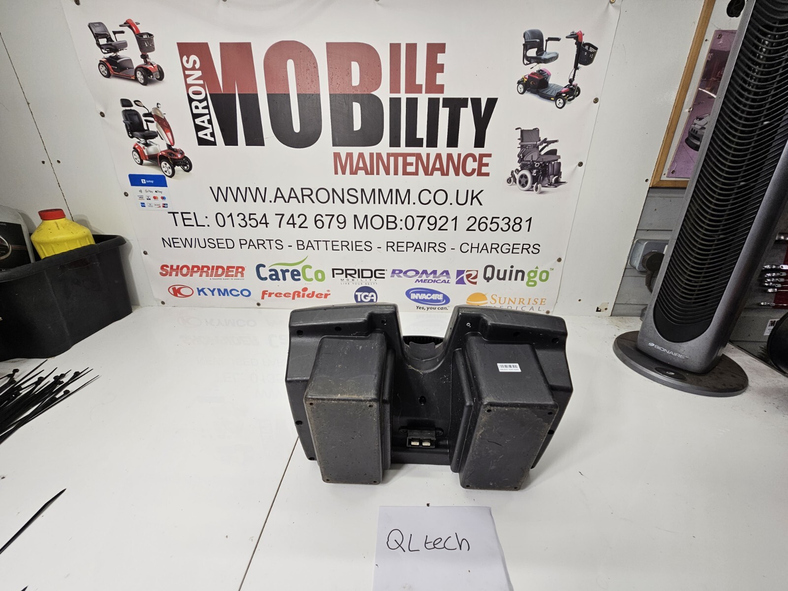 QLTECH 4mph mobility scooter parts Battery Box eBay