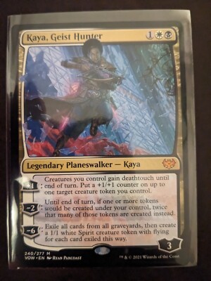 mtg kaya cards Green/black-rares-planeswalkers-ugin-kiora-kaya-arlinn 60 Card Magic Deck Exile target nonland permanent with converted mana cost 1 or less 1x Kaya the Inexorable (Borderless)